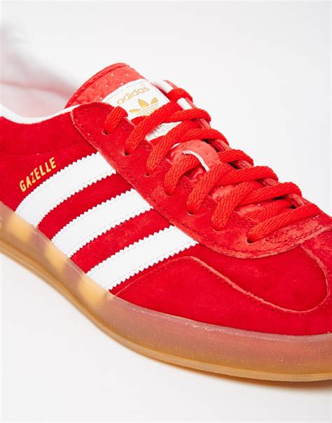 adidas gazelle sneakers rood|Adidas originals gazelle unisex.